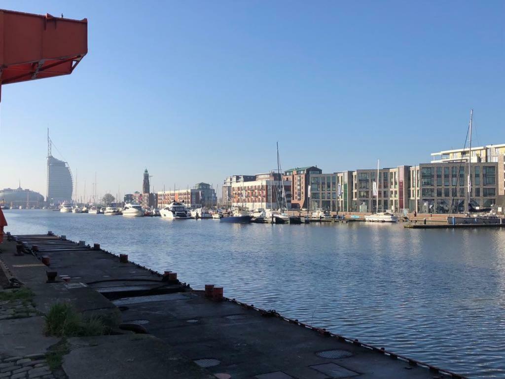 Am Neuen Hafen Appartement Bremerhaven Buitenkant foto